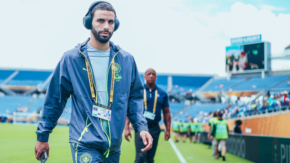 READY RAYAN : Game face on for Ait-Nouri.