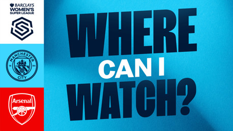 How can I watch City v Arsenal on TV?