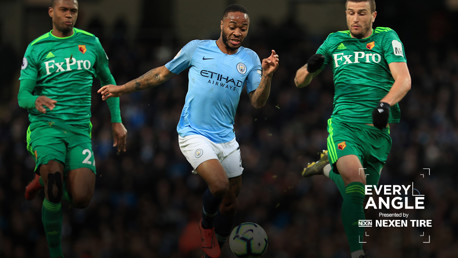 Every Angle: Sterling v Watford 