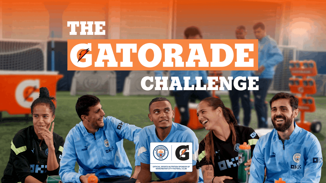 City take on the Gatorade challenge