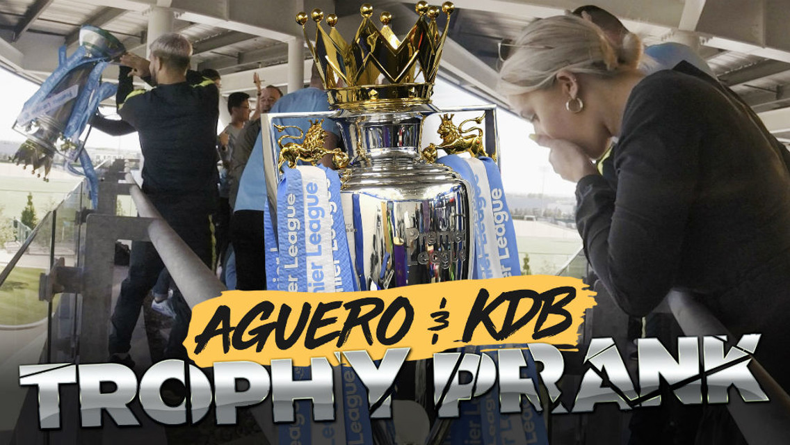PRANKS: De Bruyne and Aguero prank some unsuspecting City fans!
