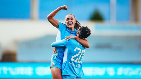 City hit six to storm into third spot