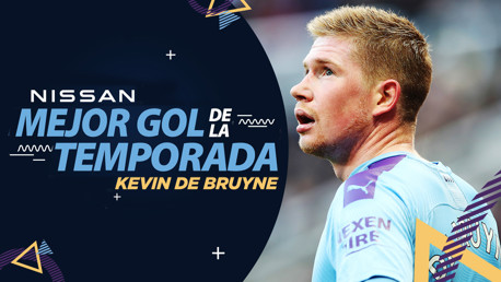 De Bruyne, ganador del premio Nissan al Mejor Gol de la Temporada