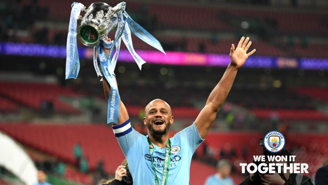 Kompany: I never tire of winning at Wembley