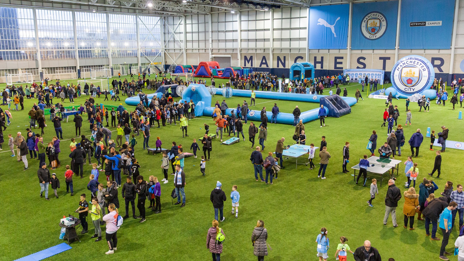 City v West Ham Kids fanzone events
