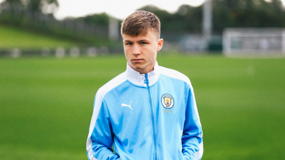 City BTEC student, Cameron Walker.