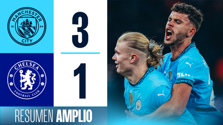 City 3-1 Chelsea: resumen amplio