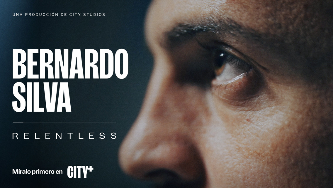 Poster for 'Bernardo Silva: Relentless,' a production by City Studios to be viewed on CITY+.