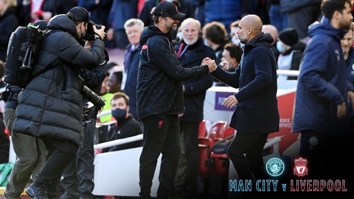 City v Liverpool: Guardiola on the title race and setting new standards