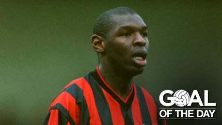 STRIKE: Shaun Goater scored to rescue a point against Huddersfield in February 2000.