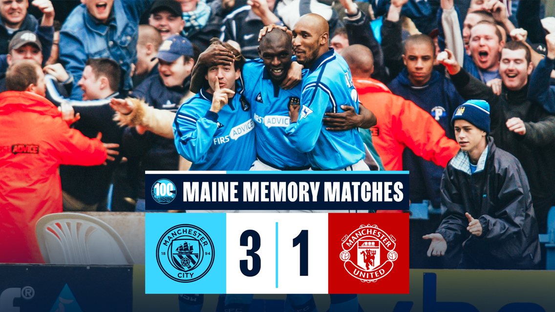 Maine Road 100 memory match: City 3-1 United