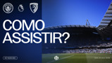 Graphic promoting Manchester City's match against AFC Bournemouth on Sunday, 23 Aug 2026, with kickoff at 14:00 (UK time).
