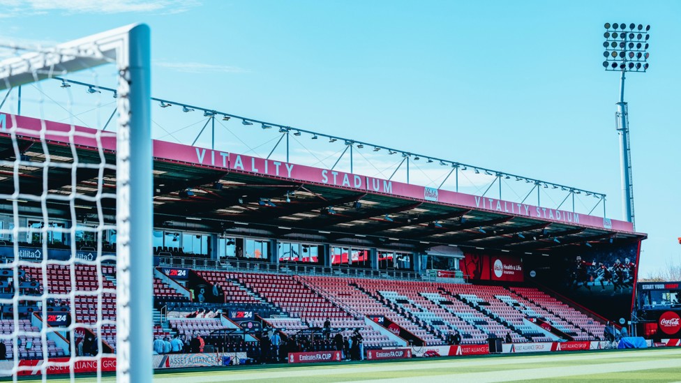THE STAGE IS SET : A sunny Bournemouth trip the ideal Sunday setting ahead of our FA Cup quarter-final.