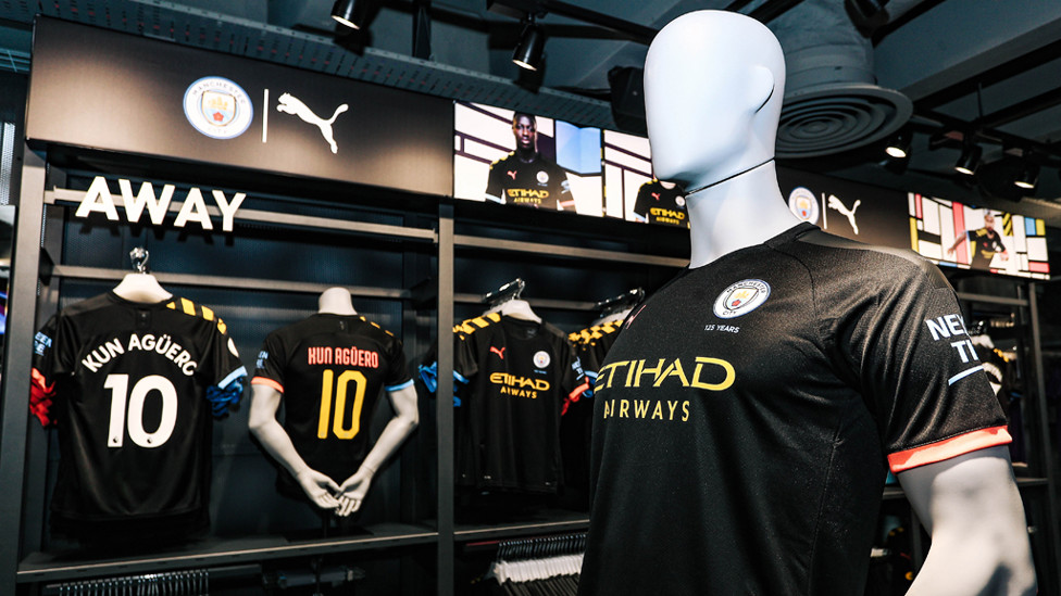 BACK IN BLACK : Our new 2019/20 away strip pays homage to Manchester's rich cultural heritage