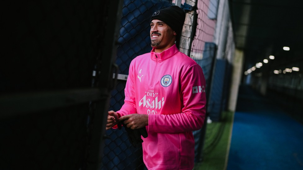 JOIN THE PARTY : Tijjani Reijnders heads out to train