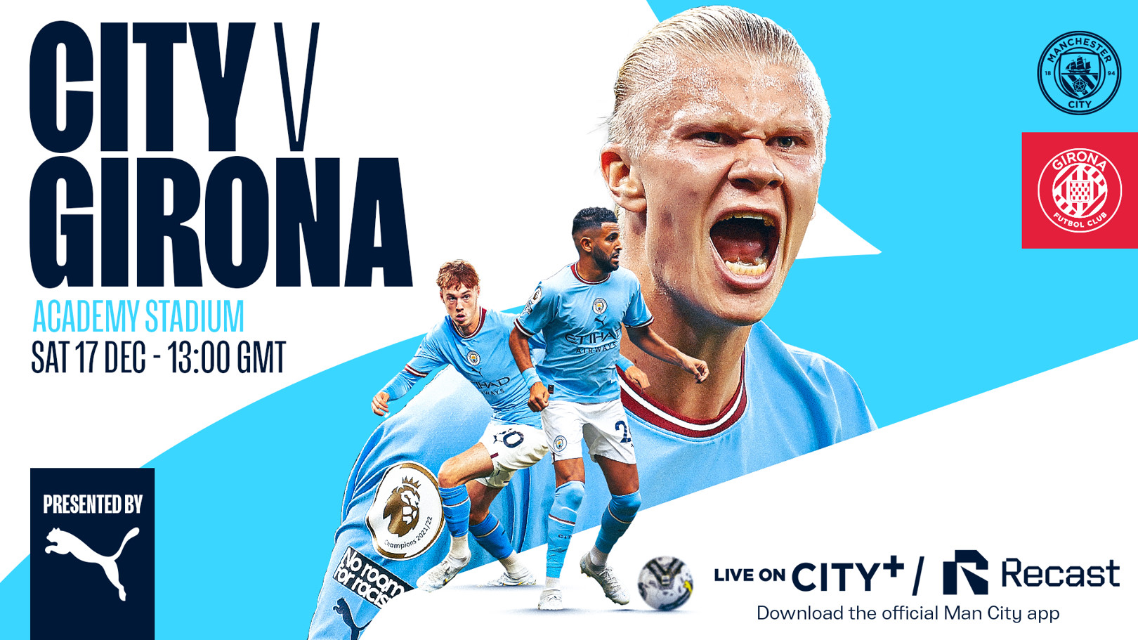 City to face Girona in friendly at Academy Stadium