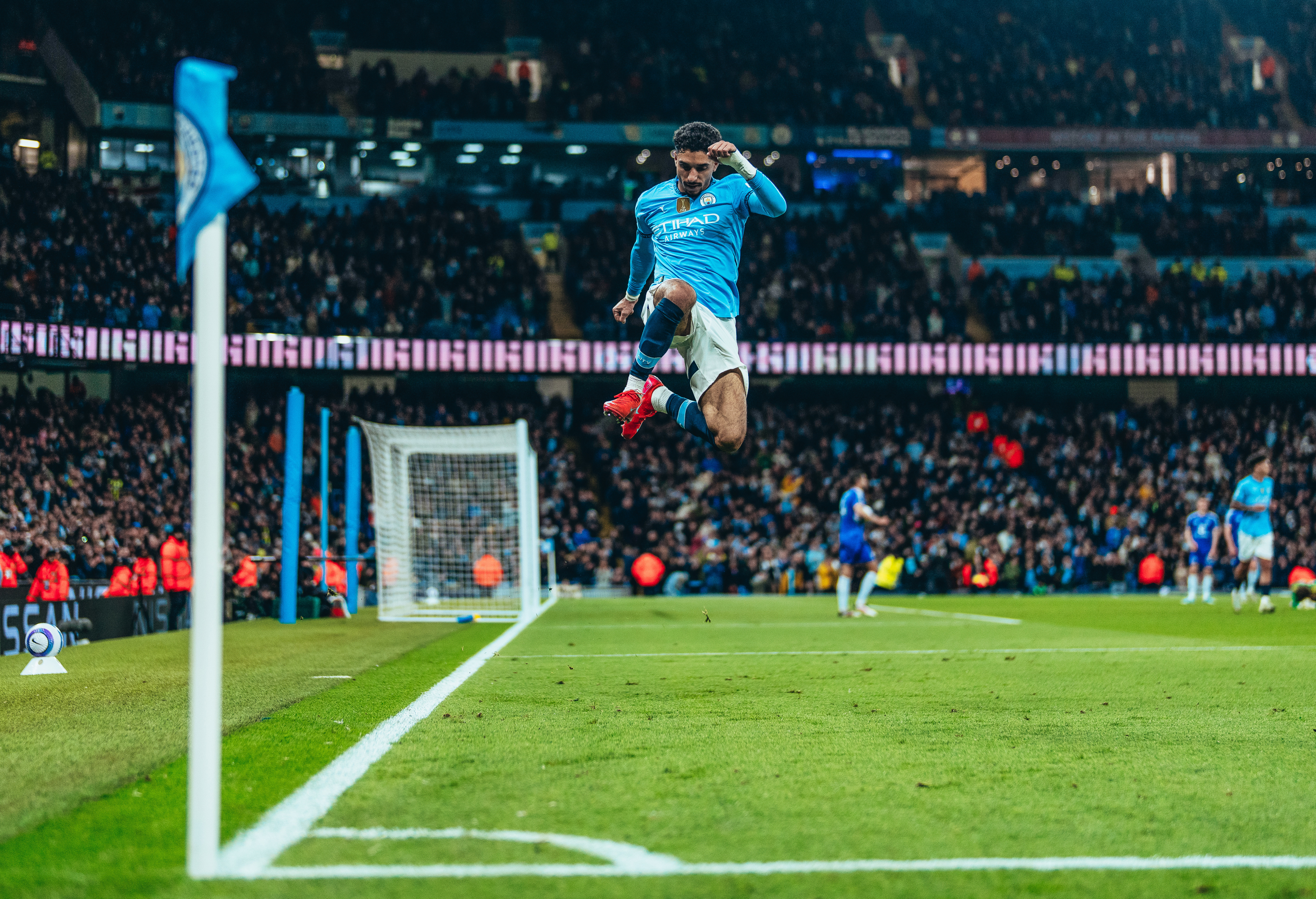 A comemoração versus o Leicester! 