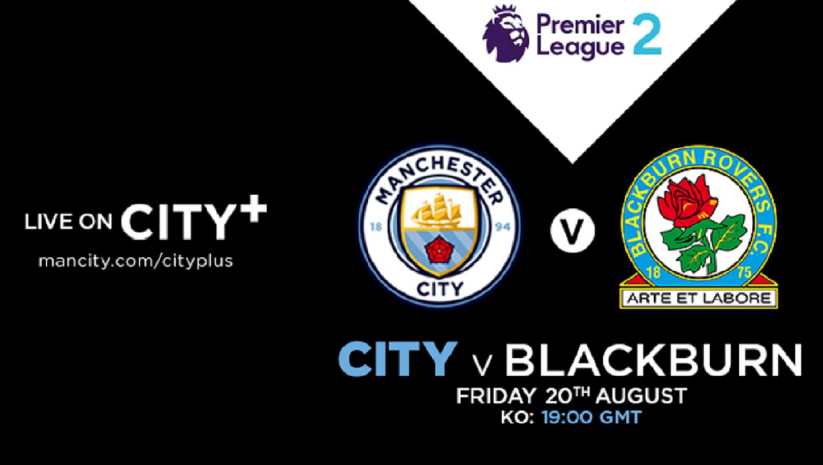 Watch City EDS v Blackburn Rovers live on City+