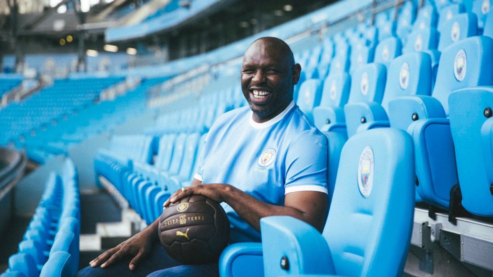 Club legend, Shaun Goater.