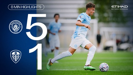 8-minute highlights: City U18s 5-1 Leeds