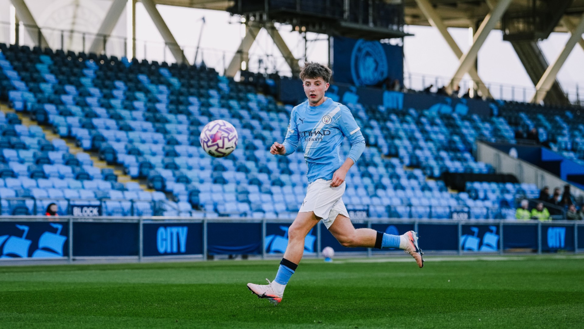 BACK IN BUSINESS: Charlie Gray has made a welcome return to action for City's EDS after injury