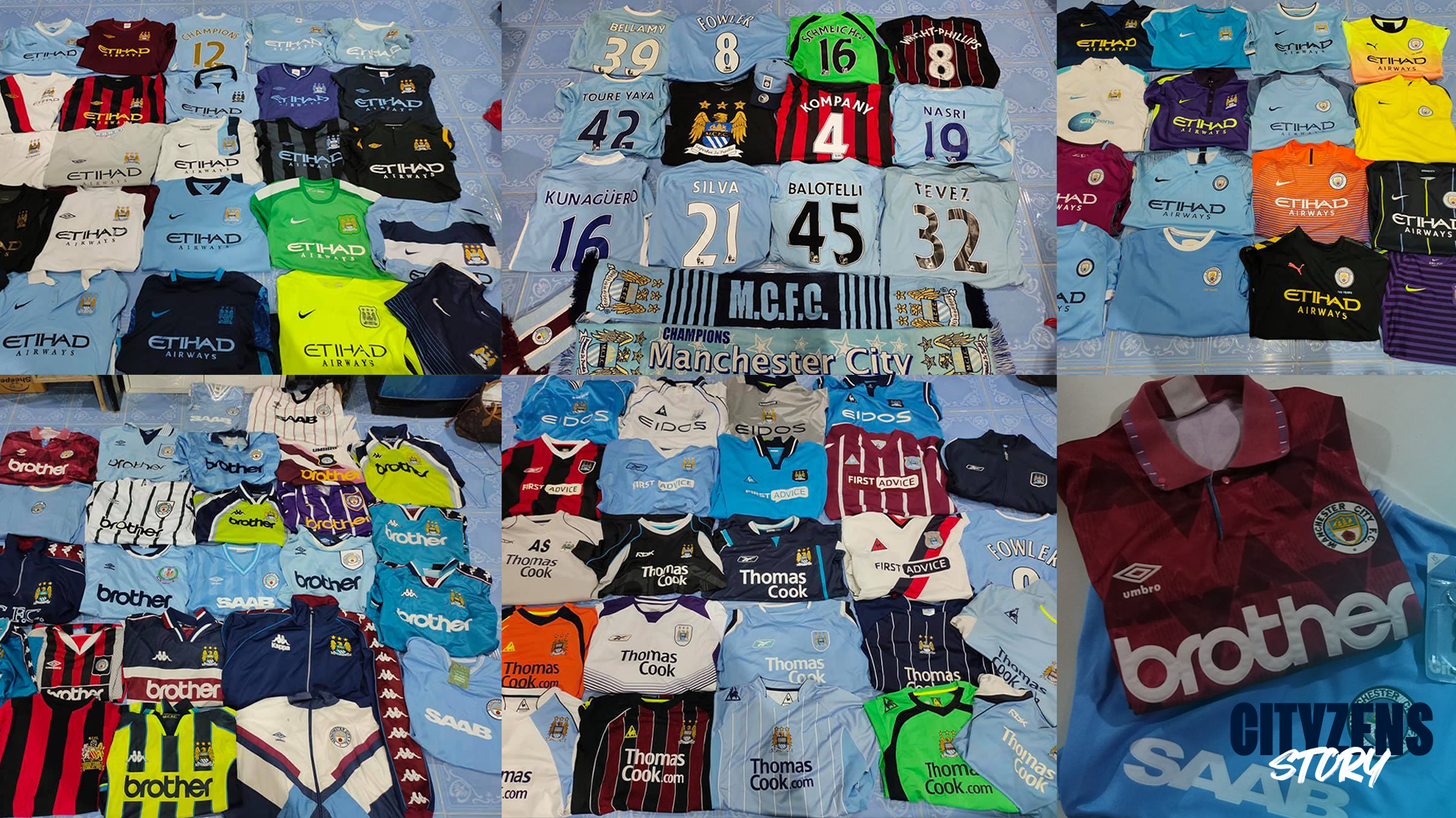 ซิตี้ล้วน! : เสื้อแข่งส่วนหนึ่งในคอลเลคชั่น