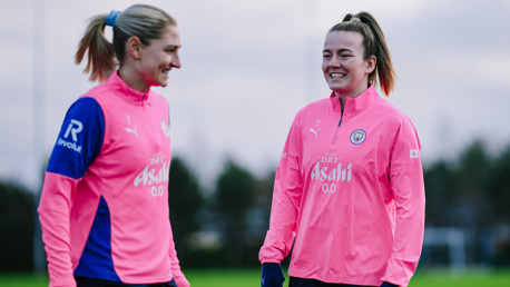 Training: Back to work after Everton victory