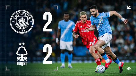 City 2-2 Forest: resumen breve