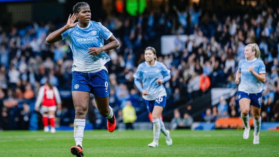 OUR NUMBER NINE : And Bunny Shaw gets in on the scoring to complete an incredible win!