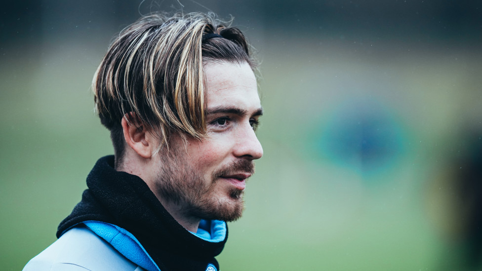 IN FOCUS : A candid shot of Jack Grealish at today's session