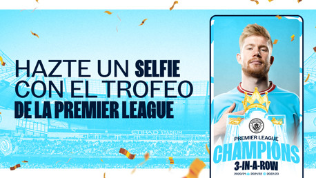 ¡Celebra la Premier League con tu propio video selfie! 