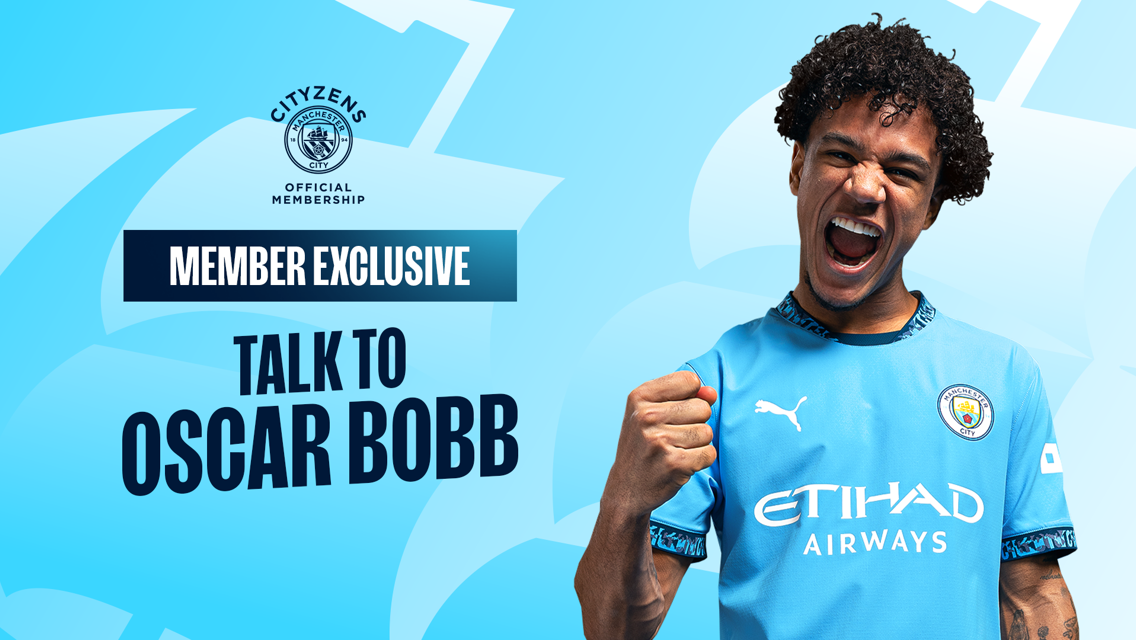 Members and Season Ticket Members can join a video call with Oscar Bobb today!