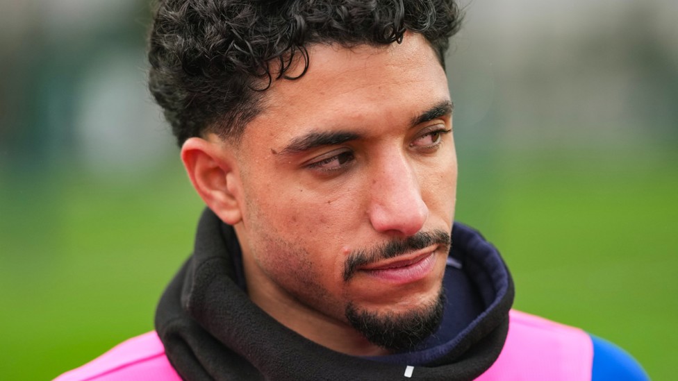 MEANS BUSINESS : Omar Marmoush is raring to go