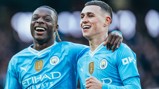 ALL SMILES: Doku enjoyed that Foden rocket!