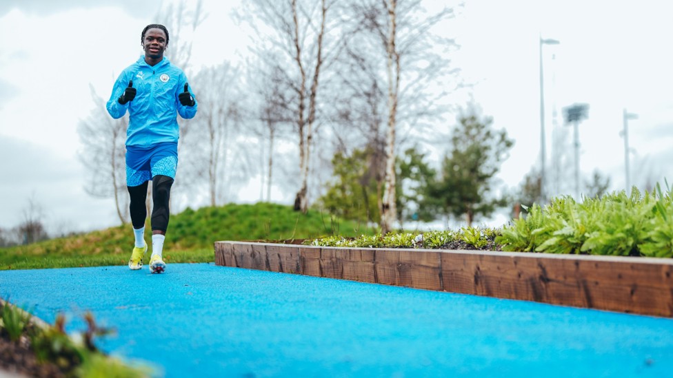 BLUE CARPET TIME: For Mahamadou Susoho.