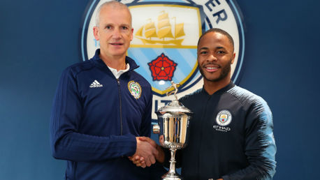 PFA AWARDS: Raheem Sterling won this year's Young Player of the Year prize