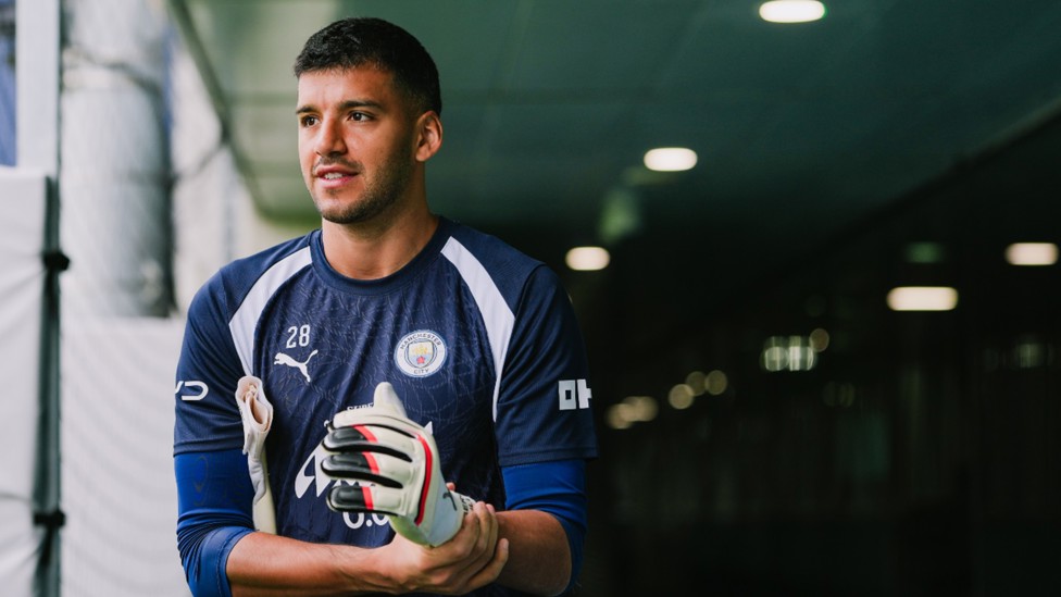 KEEPING THE FAITH: New arrival Gerónimo Rulli steps out for duty.