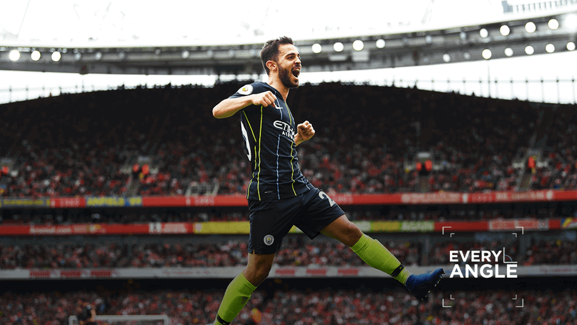 SPARKLING STRIKE: Bernardo Silva