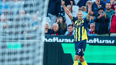 HAT-TRICK HERO: Another treble!