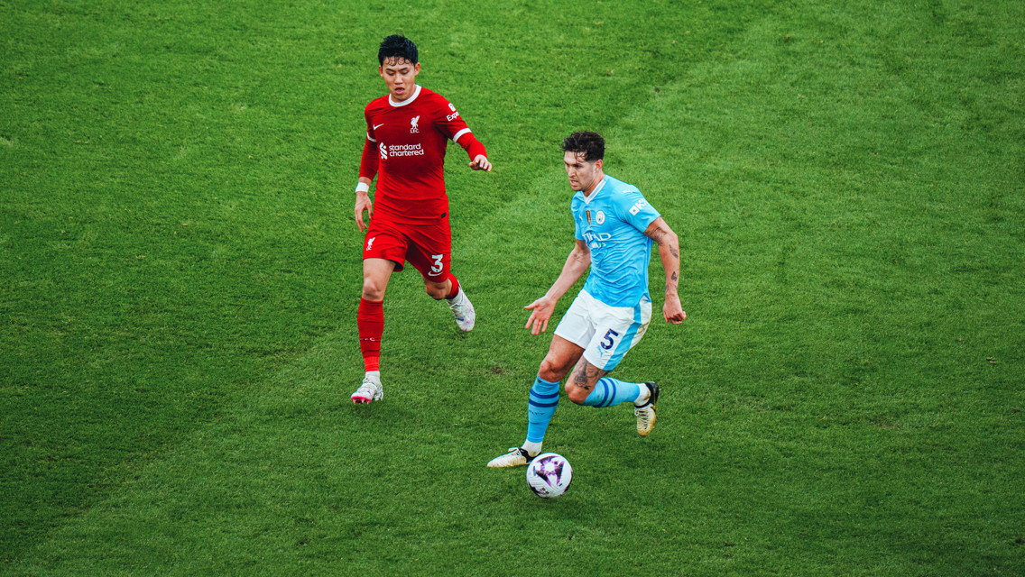 STEADY STONES: On the ball.