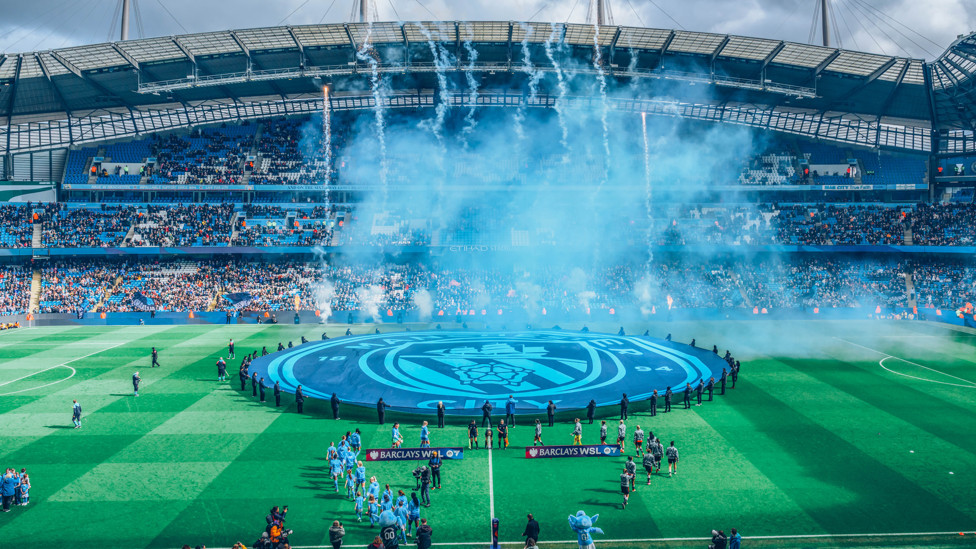 PICTURE PERFECT: Pre-match fireworks