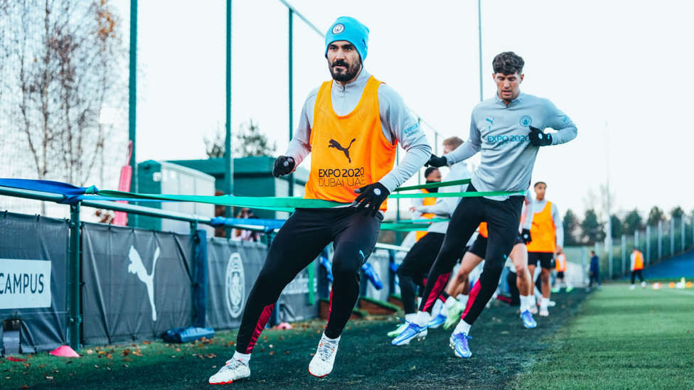 GAME FACE : Ilkay Gundogan is a study in concentration