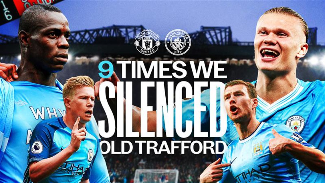 City's nine Premier League wins at Old Trafford