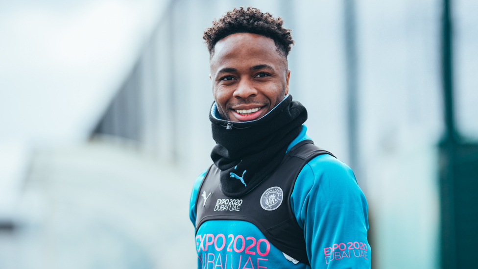 'HE'S TOP OF THE LEAGUE' : Raheem Sterling spots the camera