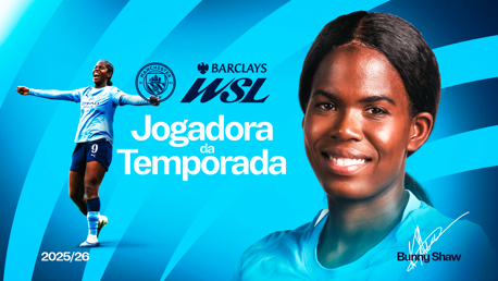 Shaw eleita a Jogadora da Temporada 2025/26 da WSL