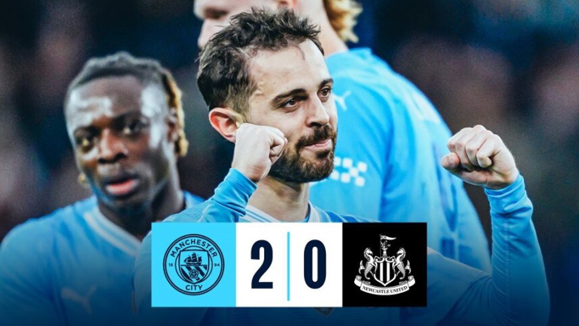 City 2-0 Newcastle United: resumen breve