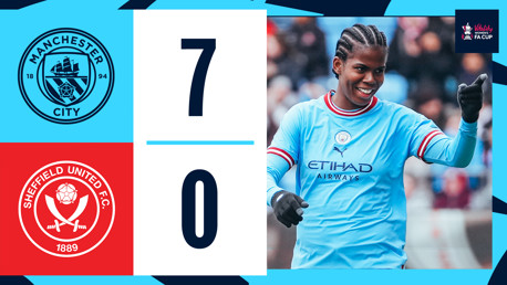 City 7-0 Sheffield United: FA Cup highlights