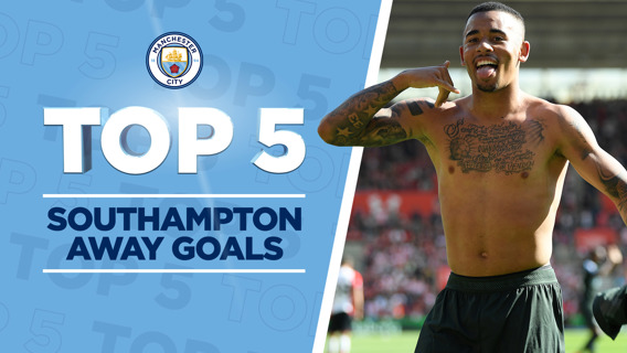 Southampton v City: Top five goals
