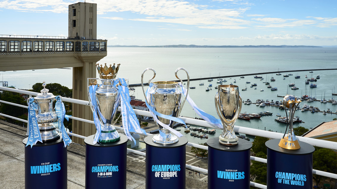 Tour das Taças do Manchester City no Brasil
