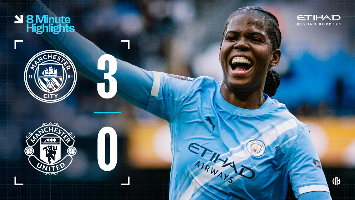8-minute highlights: City 3-0 United